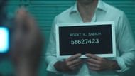 A still of Rusty's arrest from Presumed Innocent episode 2 (38:51, via Apple TV+)